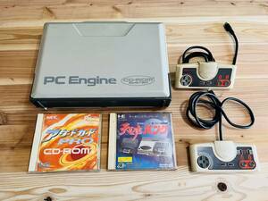 PCE　PCエンジンCD-ROM2　本体　アーケードカード他