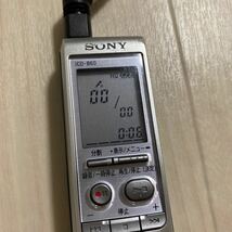 SONY ICD-B60 ソニー ICレコーダー ボイスレコーダー 送料無料 S812_画像3