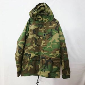 SALE///// 90年代 米軍実物 US.MIRITARY ゴアテックスパーカー ミリタリー アメリカ軍 戦闘服 防水 ウッドランドカモ (M-L) L6940