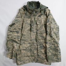 SALE///// 00年代 米軍実物 US.MIRITARY ゴアテックスパーカー ミリタリー アメリカ軍 戦闘服 軍服 デジタルタイガーカモ (S-S) L5491_画像1