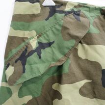 SALE///// 00年代 米軍実物 US.MILITARY GORE-TEXパンツ ミリタリー キャンプ ウィンターウェア ウッドランド カモ柄 (L-R) M1041_画像5