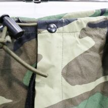 SALE///// 00年代 米軍実物 US.MILITARY GORE-TEXパンツ ミリタリー キャンプ ウィンターウェア ウッドランド カモ柄 (L-R) M1041_画像4