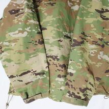 SALE///// 民間品 US.MIRITARY ナイロンパーカー ミリタリー MIRITARY マルチカモ (≒L） L2449_画像8