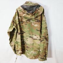 SALE///// 民間品 US.MIRITARY ナイロンパーカー ミリタリー MIRITARY マルチカモ (≒L） L2449_画像2