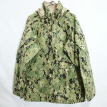 SALE///// 00年代 米軍実物 US.MIRITARY ゴアテックスパーカー NWU TYPE1 ミリタリー アメリカ軍 戦闘服 防水 カモ柄 (S-R) L5939_画像1