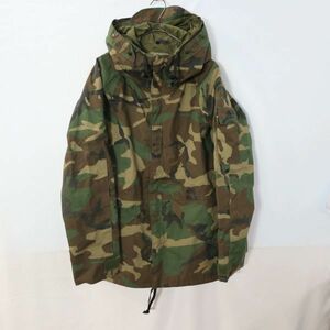 SALE///// 90年代 米軍実物 US.MILITARY ゴアテックスパーカー ミリタリー アメリカ軍 戦闘服 撥水 防寒 ウッドランド (S-R) M2408