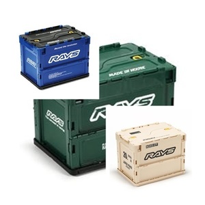  stock RAYS official container box 20L BL( blue )GR( green )IV( ivory ) 3 piece set VOLK RACING Rays Volkracing 