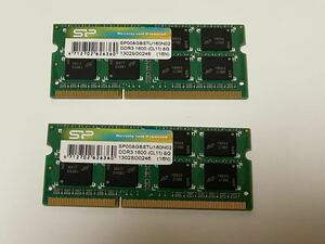 Silicon Power　SP008GBSTU160N02 DDR3L 1600(CL11)8GB2 中古