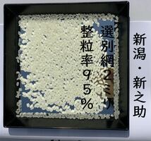 新米・令和5年産　新潟　新之助　白米5kg × 2個★農家直送★色彩選別済26_画像3