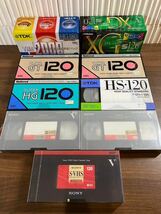 E/1404 ビデオテープ まとめ 新品 VHS 120分×13本 SONY TDK Victor_画像1