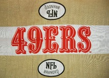 サンフランシスコ 49ERS 90s VINTAGE デッドストック ヴィンテージ バンダナ NFL_画像6