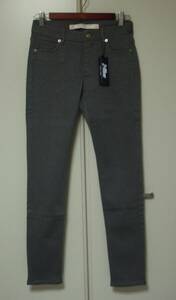 *ECCELLENZA INED franc доллар J-fiber серый 7 Kurashiki .. стрейч брюки обтягивающий брюки стрейч волокно брюки 