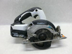 #27714 makita マキタ 125mm 充電式マルノコ SS540D バッテリー BL1460B付 動作品