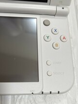 ☆稼働品☆Nintendo 任天堂 New3DSLL本体 newニンテンドー3DS LL RED-001 本体 パールホワイト/1円〜_画像3