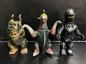 ポピー　キングザウルスシリーズ　ジャンク品　３体セット　ミクラス　ガイガン　シーボーズ　ウルトラマン