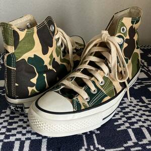 ◎送料無料◎CONVERSE ADDICT CHUCK TAYLOR MATERIAL HIコンバース チャックテイラー 迷彩 83 CAMO 