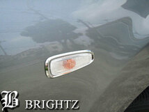 eKワゴン B11W メッキ サイド マーカー リング ターン ライト ランプ ガーニッシュ SID－RIN－008_画像4