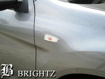 eKワゴン B11W メッキ サイド マーカー リング ターン ライト ランプ ガーニッシュ SID－RIN－008_画像2