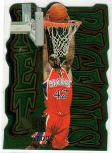 激レアインサート！ Jerry Stackhouse ＜ 1996-97 Metal Net-Rageous 1:288 ＞ ダイカット！