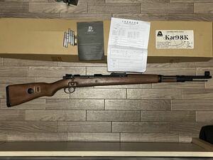 ダブルベル　マウザーkar98k エアコッキング　ライブカート　エアコッキング　リアルウッド