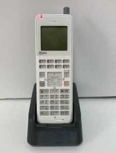 NTT コードレス電話機 （充電台付） 【A1-DCL-PS-(1)(W) 】　2018年製 　