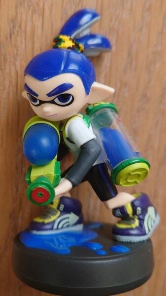 amiibo アミーボ スプラトゥーン ボーイ　ブルー