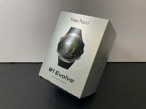 中古品　ShotNavi ショットナビ W1 Evolve エボルブ 腕時計型 GPSゴルフナビ