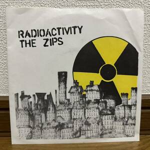 The Zips - Radioactivity 7inch 1980 UKパンク天国 Punk Power Pop Buzzcocks Undertones Fast Cars Protex Victim Power Pearls