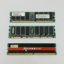 【ジャンク】メモリー 3点セット DDR2-1066・ショートレイテンシ・2GB CFD FSH1066D2C PC2-8500 2GB PC2700-512MB NXJ-128M_画像1