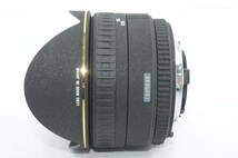 ★特上品★ シグマ SIGMA AF 15ｍｍ Ｆ2.8 FISHEYE 180゜ ニコン ★ケース付き ＃9885_画像3