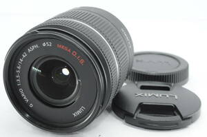 ★特上品★ パナソニック Panasonic LUMIX G VARIO 14-42ｍｍ Ｆ3.5-5.6 MEGA O.I.S. ★前後キャップ付き ＃9947