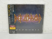 #3646FF　CD　DEF LEPPARD / EUPHORIA　デフ・レパード / ユーフォリア　帯付　美品 _画像1