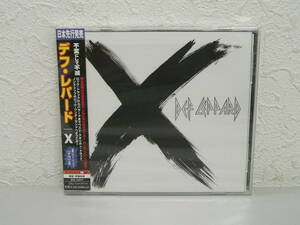 #3646FG　CD　DEF LEPPARD / X　デフ・レパード / X　帯付　美品 