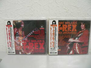 #3646FM　CD　T.REX　マーク・ボラン＆T・レックス / レア・トラックス1972 Vol.1・2 2枚セット　帯付　美品 