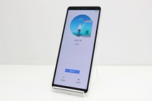 au SONY Xperia 10 II SOV43 SIMロック解除済み SIMフリー Android スマートフォン 赤ロム保証 64GB ホワイト_画像1