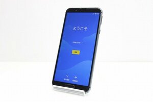 1円スタート au SHARP AQUOS sense3 SHV45 SIMロック解除済み SIMフリー Android スマートフォン 残債なし 64GB ブラック