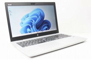 1円スタート ノートパソコン Windows11 HP ProBook 650 G4 大画面 15.6インチ 第8世代 Core i7 メモリ16GB SSD512GB Windows10 DVDマルチ