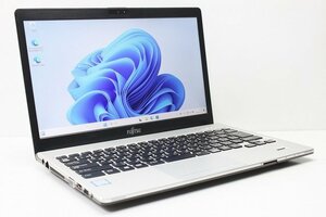 1円スタート ノートパソコン Windows11 富士通 LIFEBOOK S937 DVDマルチ メモリ8GB SSD256GB 第7世代 Core i5 Windows10 カメラ 13.3