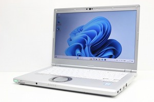 ノートパソコン Windows11 中古 Panasonic レッツノート CF-LV7 第8世代 Core i5 SSD256GB メモリ8GB Windows10 14インチ カメラ