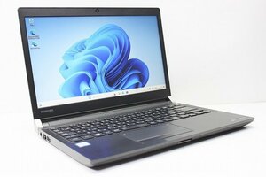 1円スタート ノートパソコン Windows11 東芝 dynabook R73 第7世代 Core i5 メモリ8GB SSD256GB Windows10 カメラ 軽量 コンパクト