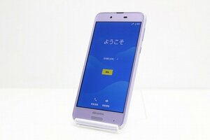 1円スタート docomo SHARP AQUOS sense SH-01K SIMロック解除済み SIMフリー Android スマートフォン 残債なし 32GB パープル