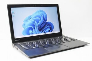 1円スタート ノートパソコン Windows11 2in1PC 東芝 dynabook R82 SSD128GB メモリ4GB Core m3 6Y30 Windows10 12.5 カメラ タブレット