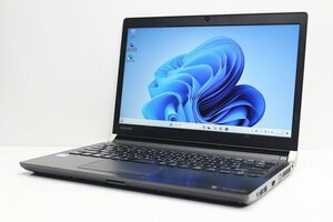 1円スタート ノートパソコン Windows11 第7世代 Core i5 東芝 dynabook R73 メモリ8GB SSD256GB Windows10 カメラ 軽量 コンパクト