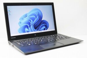 1円スタート ノートパソコン Windows11 2in1PC 東芝 dynabook R82 SSD128GB メモリ4GB Core m3 6Y30 Windows10 12.5 カメラ タブレット