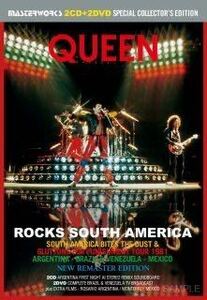 QUEEN / ROCKS SOUTH AMERICA SOUTH AMERICA BITES 1981 新品輸入プレス2CD &2DVD