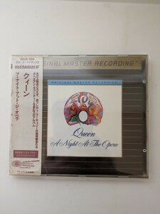 希少【Queen/a night at the opera/】クイーン ユキム帯/MFSL盤/24k ゴールドCD UDCD568