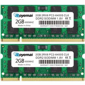 4GB PC2-6400 6400S DDR2 800 DDR2-800MHZ