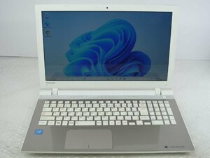 ●東芝 TOSHIBA dynabook T45/UG / Cel-3215U / 4GBメモリ / 1TB HDD / 15.6型 / Windows11 Home 【 中古ノートパソコンITS JAPAN