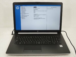 ●●【ジャンク】HP Notebook 17-by2003TU / i5-10210U / 8GBメモリ / HDDなし / BIOS OK・破損あり【 ノートパソコンITS JAPAN 】