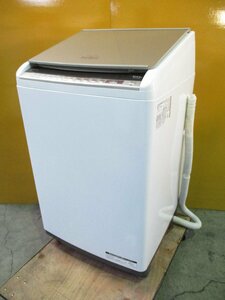 ◎日立 HITACHI ビートウォッシュ 洗濯乾燥機 洗濯10kg/乾燥5.5kg 自動おそうじ AI自動運転 BW-DV100E 2019年製 直接引取OK w2125